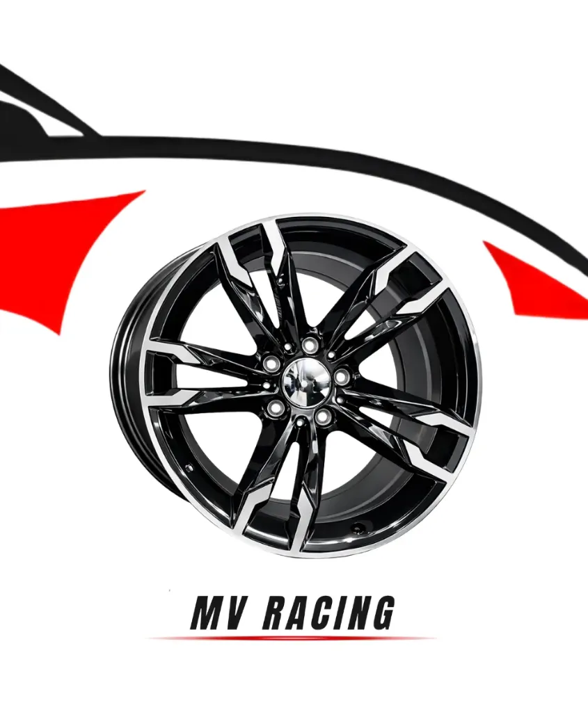 178595 17X8 5X120 BLACK MACHINE