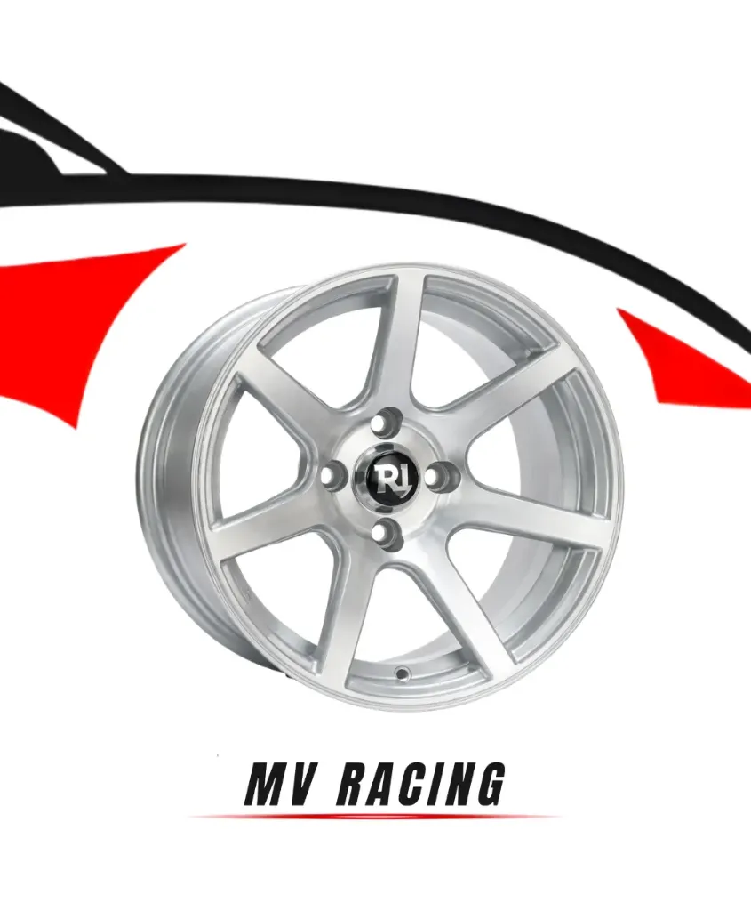 Juego de Rines (4pzas) 13X7 4X100 0 73.1 SILVER MACHINE FACE