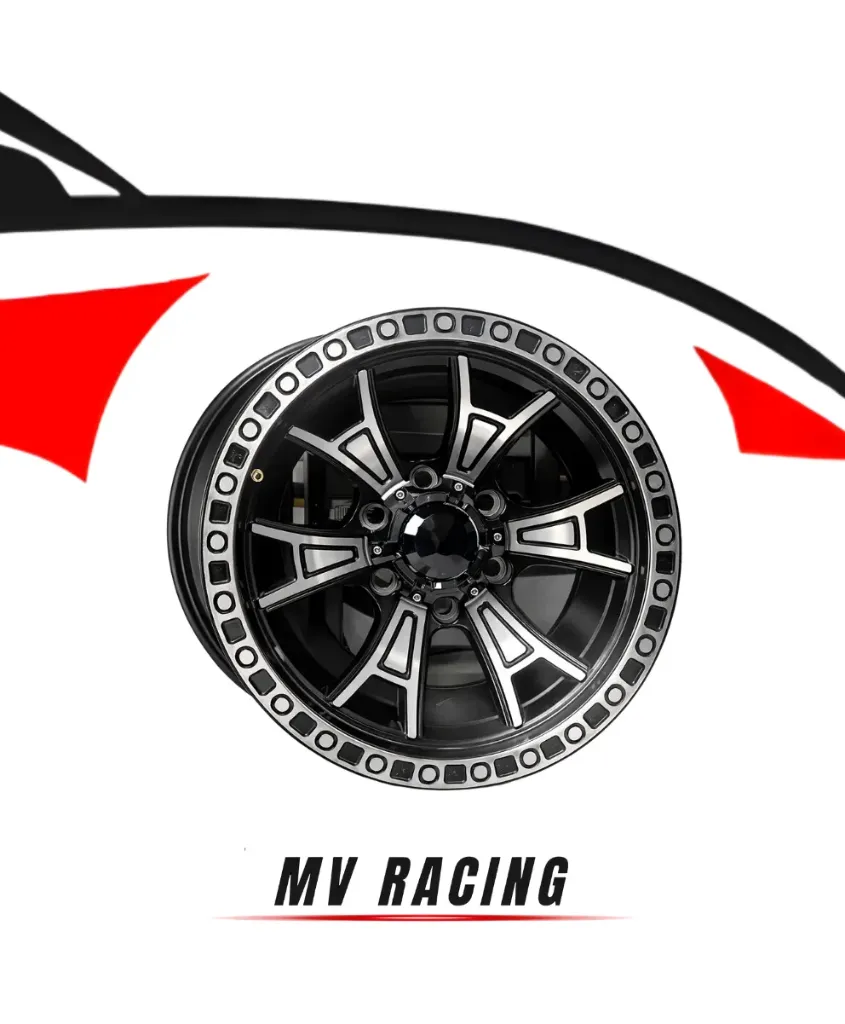 Juego de Rines (4pzas) 15X10 6X139 BLACK