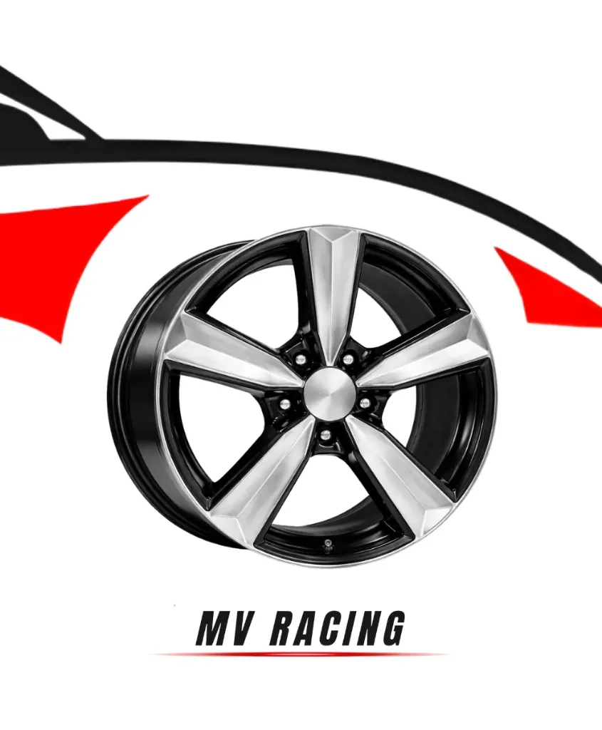 Juego de Rines (4pzas) 19*8.5 35 66.5 5*112 BMF+MILLING SPOKE FACE&WINDOW