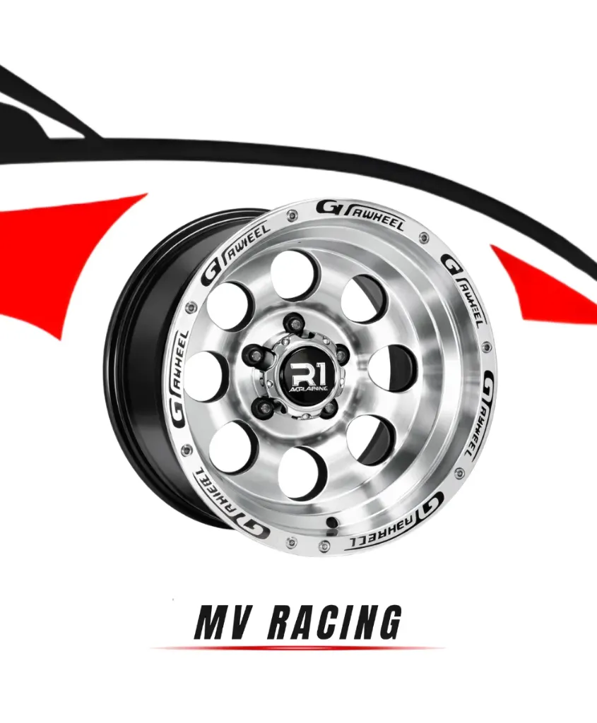 Juego de Rines (4pzas) 15X10 6X139.7 ET -44 CB 110 BLACK MACHINE FACE