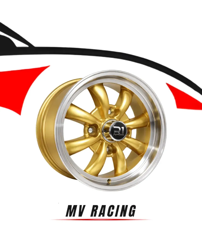 Juego de Rines (4pzas) 15X5 4X130 ET 19.7 CB 88.7 LIGH GOLD MACHINE LIP