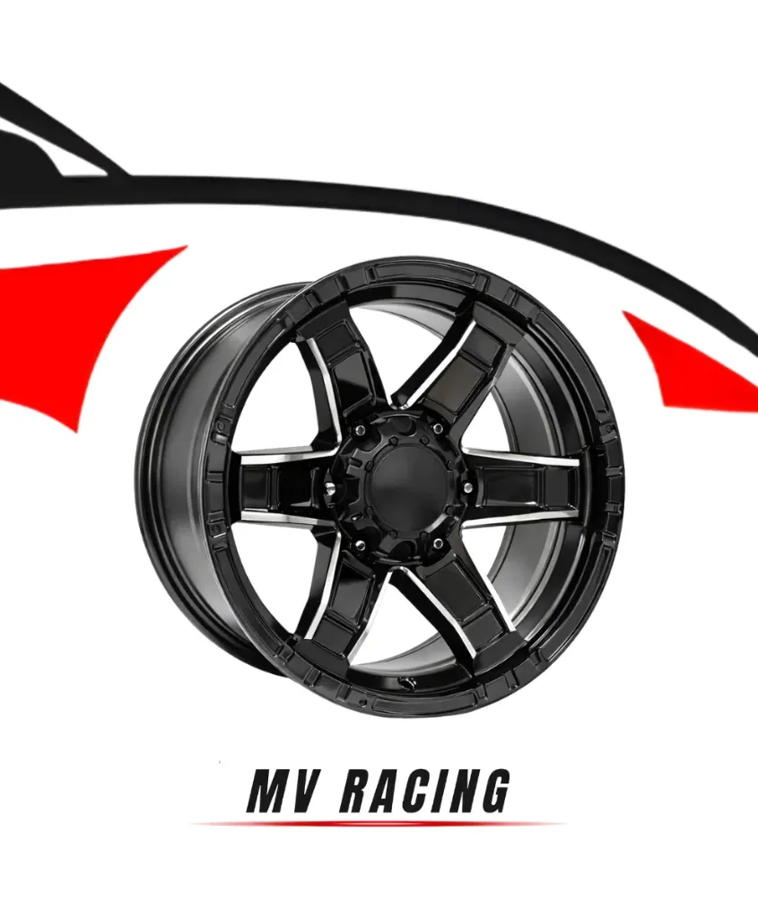 Juego de Rines (4pzas) 15X8.0 6X139.7 ET 0 CB 106.2 METAL GUN MACHINE SPOKE