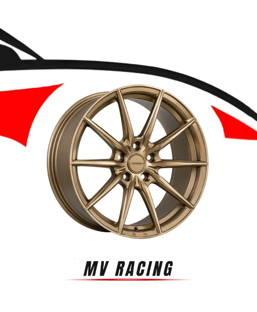 Juego de Rines (4pzas) 17X7.5 4X100 ET 38 CB 73.1 MATT BRONZE