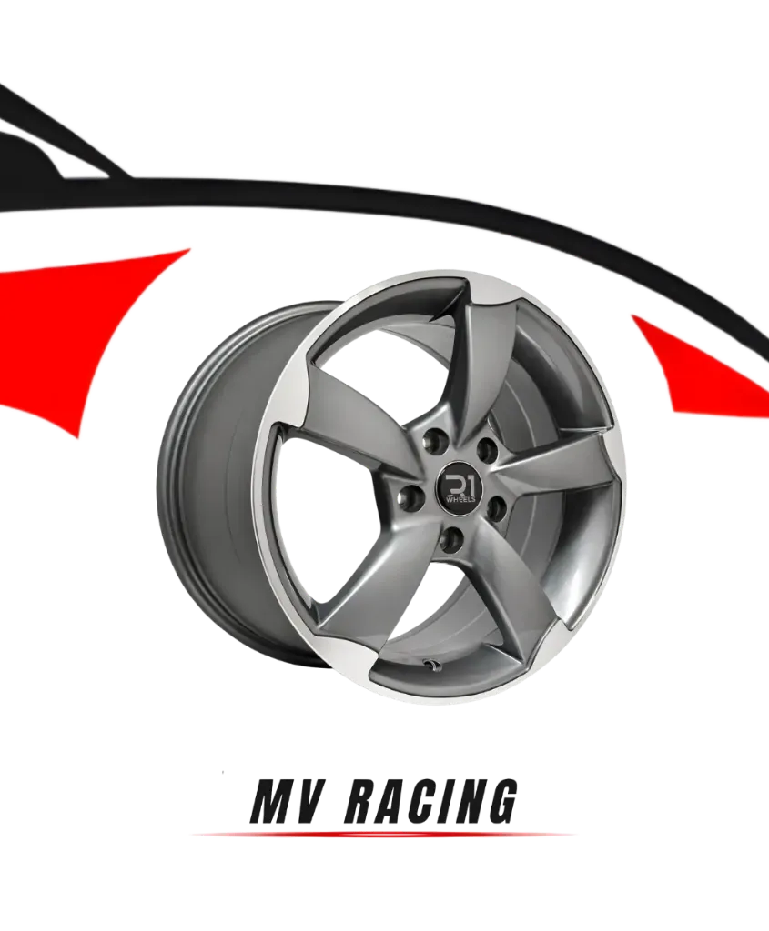 Juego de Rines (4pzas) 20X9.5 5X112 ET 35 CB 73.1 GUNMETAL MACHINE LIP